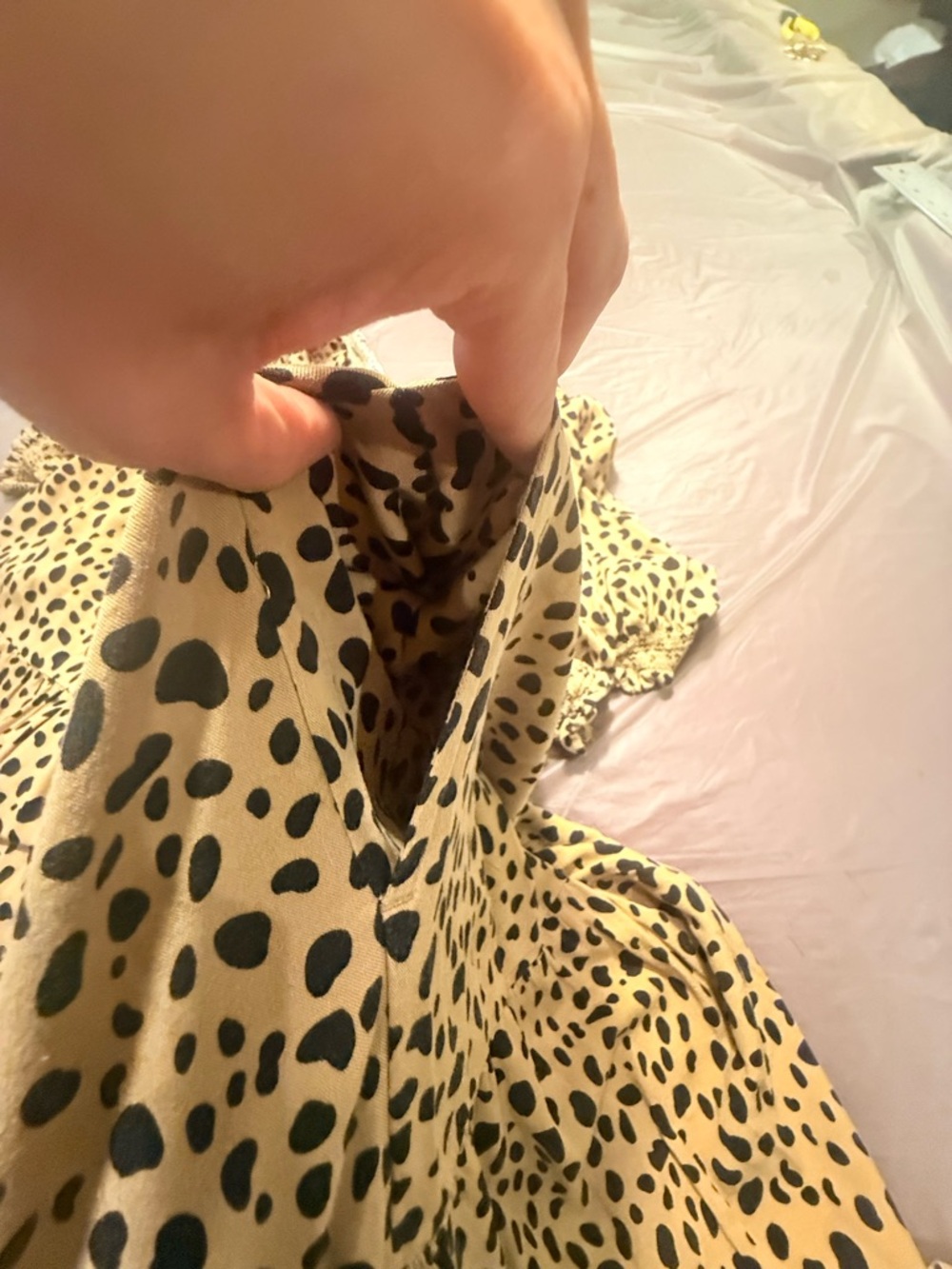 crown & ivy Beige and Black Leopard Print Maxi Dress - Picture 9 of 9